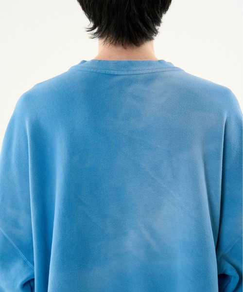 DISCOVERED（ディスカバード）の「DISCOVERED SUNBURN SKELTON SWEAT（スウェット・メンズ・グリーン/チャコールグレー/ブルー・1/3）」の7枚目の写真