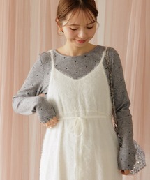 flower | ハートリブトップ3(Tシャツ/カットソー)