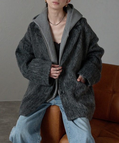 セール】シャギー コート（チェスターコート）｜r.（アールドット）の