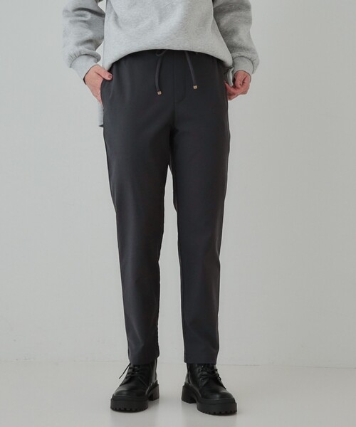 SHOO・LA・RUE(シューラルー)の「◆【洗える/SS-3L】あったか裏起毛 ストレッチ テーパードパンツ(その他パンツ・レディース・ダークグレー/ブルー系その他/アイボリー/ブラウン系/ブラック・02/01/04/03/10/05)」の21枚目の写真