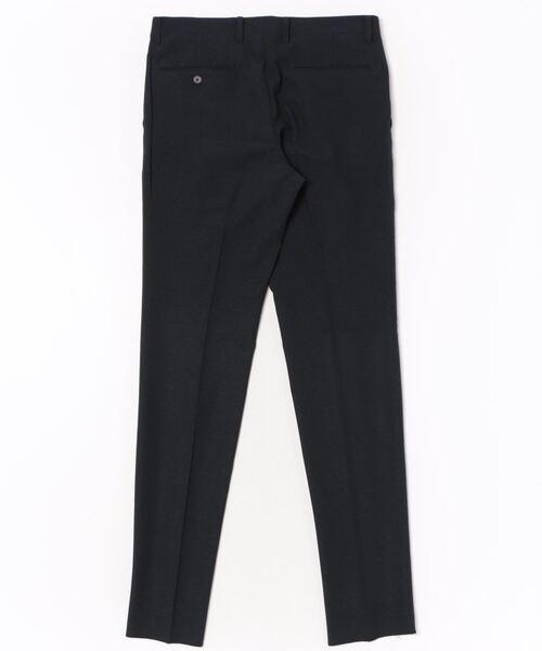 【セール】タカキュー Woolen Tec On スリムフィット ストレッチ ウォッシャブル ノータックパンツ 組織紺(セットアップ可能)(スーツパンツ)|TAKA-Q(タカキュー) 【セール】タカキュー Woolen Tec On スリムフィット ストレッチ ウォッシャブル ノータックパンツ 組織紺(セットアップ可能)(スーツパンツ)|TAKA-Q(タカキュー)