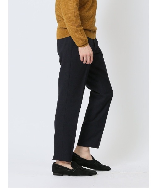 【セール】タカキュー Woolen Tec On スリムフィット ストレッチ ウォッシャブル ノータックパンツ 組織紺(セットアップ可能)(スーツパンツ)|TAKA-Q(タカキュー) 【セール】タカキュー Woolen Tec On スリムフィット ストレッチ ウォッシャブル ノータックパンツ 組織紺(セットアップ可能)(スーツパンツ)|TAKA-Q(タカキュー)