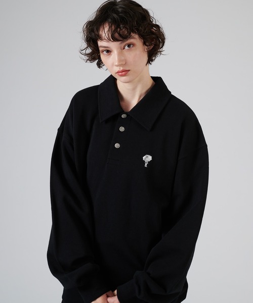 新品 NOAH ポロ シャツ スウェット newjeans 新品 NOAH ポロ シャツ スウェット newjeans