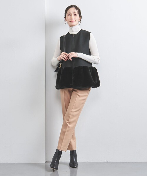 UNITED ARROWS（ユナイテッドアローズ）の「フェイク ファー コンビ