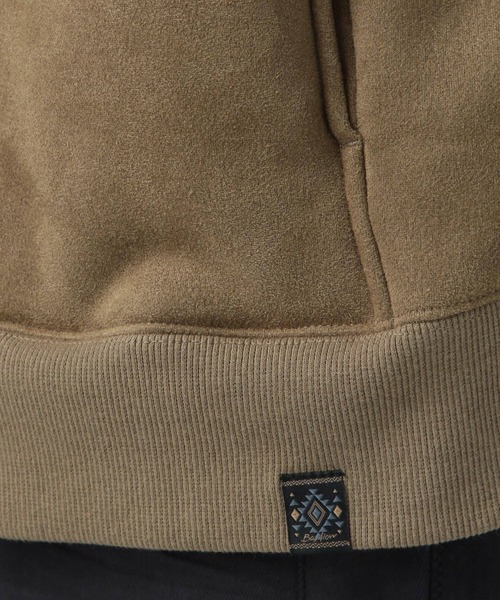 BAYFLOW（ベイフロー）の「スエードボアフーディー（パーカー・メンズ・グレー/ブラウン/ネイビー・MEDIUM/LARGE）」の16枚目の写真