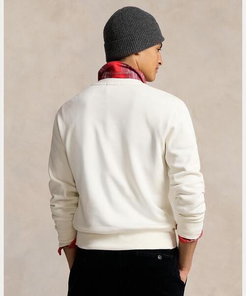 POLO RALPH LAUREN(ポロ ラルフ ローレン)の「Polo ベア フリース スウェットシャツ(スウェット・メンズ・ナチュラル・L/M/S/XL/XS/XXL)」の4枚目の写真