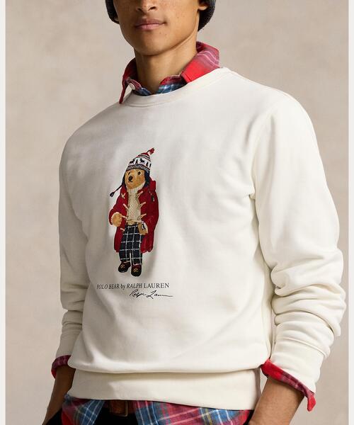 POLO RALPH LAUREN(ポロ ラルフ ローレン)の「Polo ベア フリース スウェットシャツ(スウェット・メンズ・ナチュラル・L/M/S/XL/XS/XXL)」の5枚目の写真