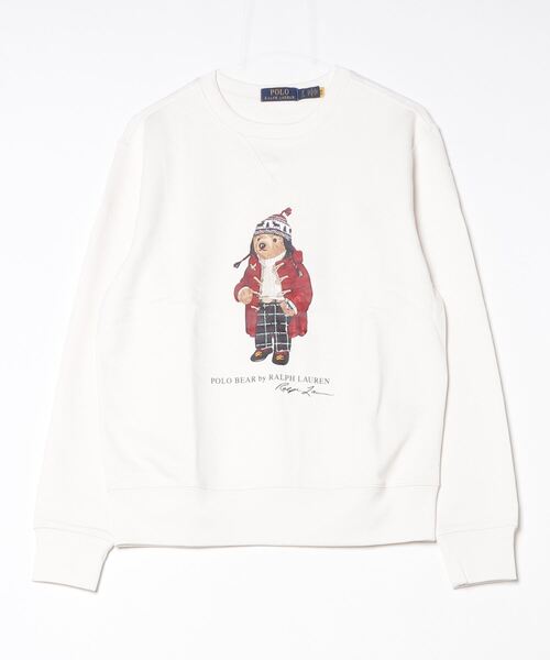 POLO RALPH LAUREN(ポロ ラルフ ローレン)の「Polo ベア フリース スウェットシャツ(スウェット・メンズ・ナチュラル・L/M/S/XL/XS/XXL)」の6枚目の写真