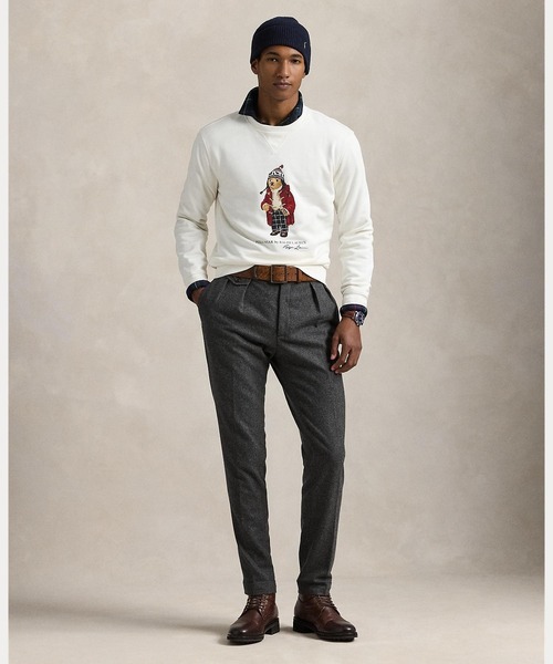 POLO RALPH LAUREN(ポロ ラルフ ローレン)の「Polo ベア フリース スウェットシャツ(スウェット・メンズ・ナチュラル・L/M/S/XL/XS/XXL)」の14枚目の写真