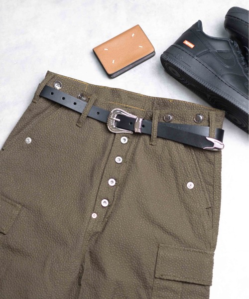 【セール】CALM（カーム）/MADE IN JAPAN Leather Belt（ベルト）｜NO WAY（ノーウェイ） 5,304円