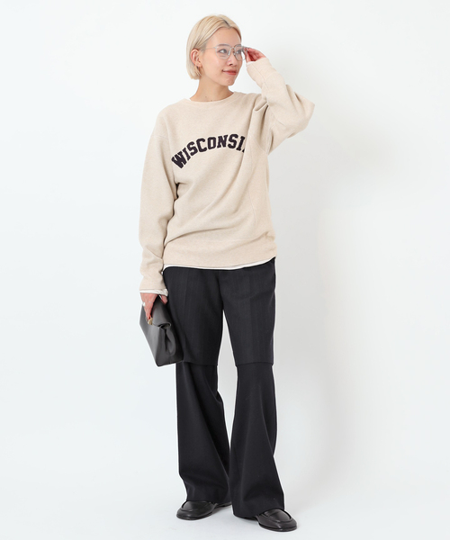 St.Johns 3rd Club】WISCONSIN C/N PULLOVER（ニット/セーター）｜St