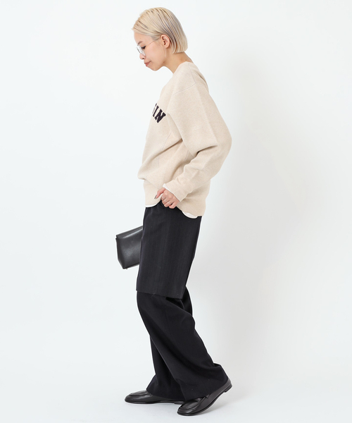 St.Johns 3rd club（セントジョンズサードクラブ）の「【St.Johns 3rd Club】WISCONSIN C/N PULLOVER（ニット/セーター・レディース・ベージュ・FREE）」の15枚目の写真