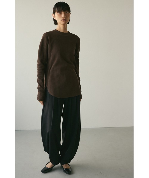 STYLEMIXER(スタイルミキサー)の「ラッセルロングスリーブT(Tシャツ/カットソー・レディース・ブラック/ホワイト/ブラウン・FREE)」の22枚目の写真