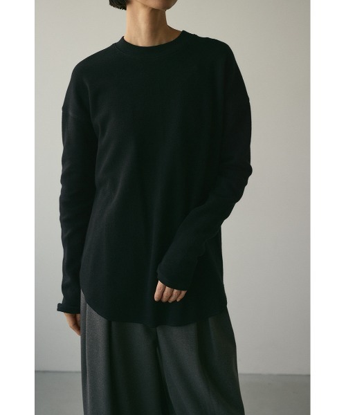 STYLEMIXER(スタイルミキサー)の「ラッセルロングスリーブT(Tシャツ/カットソー・レディース・ブラック/ホワイト/ブラウン・FREE)」の15枚目の写真