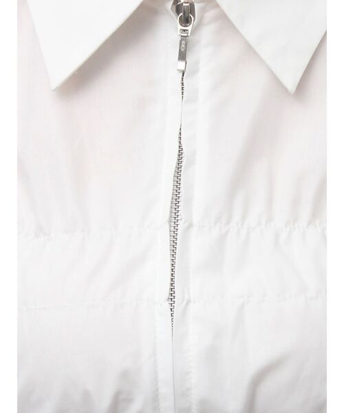 dazzlin（ダズリン）の「フロントファスナーギャザーシャツ（シャツ/ブラウス・レディース・オフホワイト/ピンク/イエロー/ブルー・FREE）」の15枚目の写真