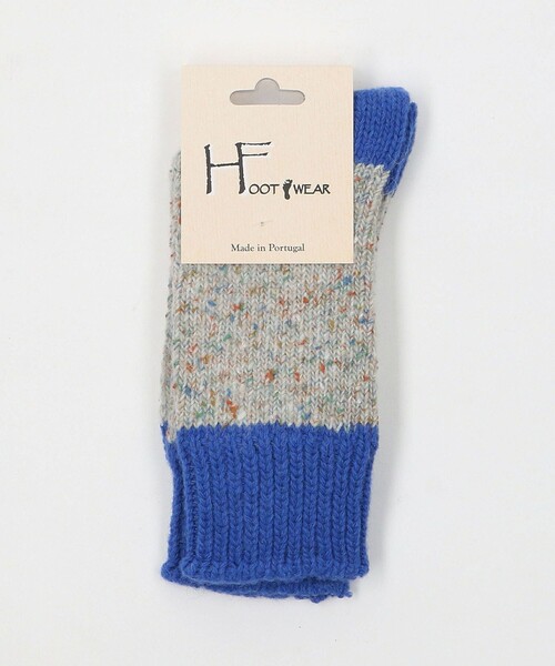 H FOOT WEAR（エイチフットウェア）の「＜H FOOT WEAR＞ネップ ソックス（ソックス/靴下・レディース・イエロー/コバルトブルー/オフホワイト・FREE）」の5枚目の写真