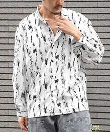 LUXSTYLE（ラグスタイル）の「総柄レギュラーカラー長袖シャツ（シャツ/ブラウス・メンズ）」
