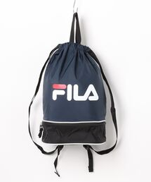 JUGLANS（ユグランス）の「【FILA】ベーシック二重底ボンサック（バックパック/リュック）」
