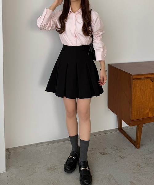 【新品タグ付】PEARLY GATES♡プリーツミニスカート インナーパンツ付 日本倉庫即納】 プリーツミニスカート インナーパンツ付き