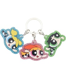 Rendez-Vous（ランデヴー）の「【 The Powerpuff Girs 】 パワーパフガールズ ３チャームキーホルダー 25S2（キーホルダー）」