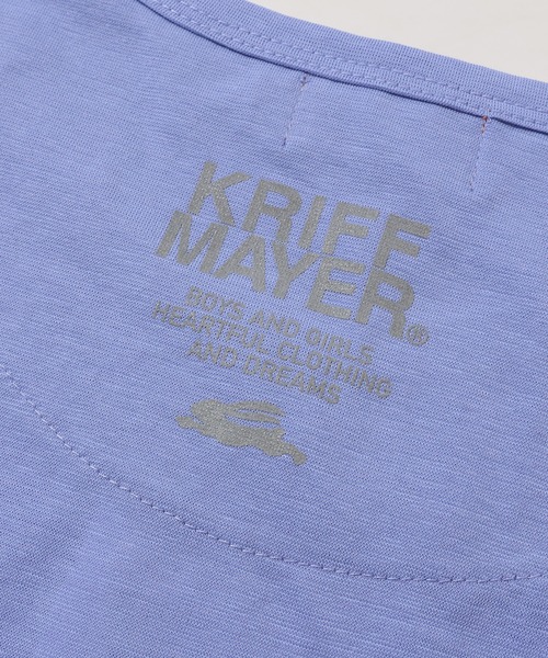 KRIFF MAYER Kid's Collection（クリフメイヤーキッズコレクション）の「UVカット袖ペロ ロンT（Tシャツ/カットソー・キッズ・チャコール/グレイッシュベージュ/サックスブルー/ライトグリーン/マスタード/グレー・140/130/120/170/160/150）」の9枚目の写真