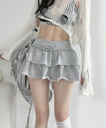 KsG（ケーエスジー）の「スウェットティアードミニスカート（スカート）」