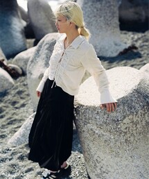 Ray BEAMS | ストライプ シャーリング ブラウス(シャツ/ブラウス)