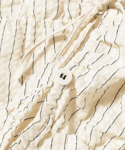 Ray BEAMS（レイビームス）の「ストライプ シャーリング ブラウス（シャツ/ブラウス・レディース・ナチュラル・ONE SIZE）」の19枚目の写真
