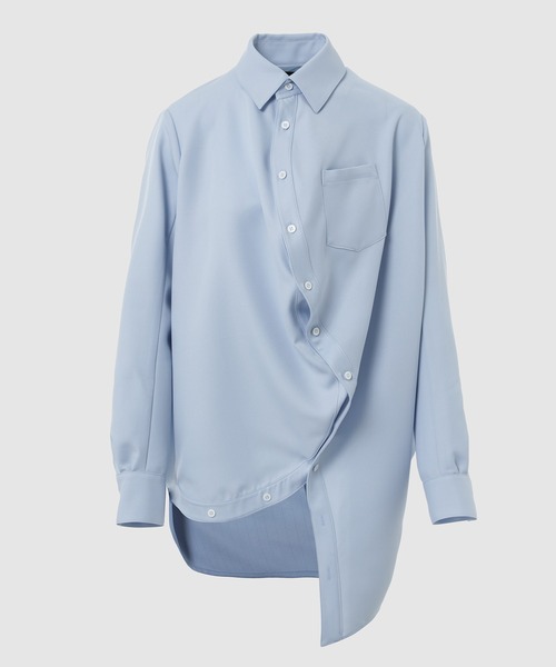 アンリアレイジ　BALL POLYESTER SHIRT ANREALAGE BALL POLYESTER SHIRT（シャツ/ブラウス）｜ANREALAGE（アンリアレイジ