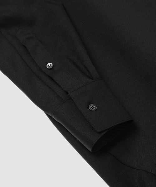 ANREALAGE（アンリアレイジ）の「BALL POLYESTER SHIRT（シャツ/ブラウス・メンズ・グレー/サックスブルー/ブラック・48/46/38）」の6枚目の写真