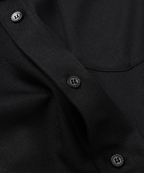 ANREALAGE（アンリアレイジ）の「BALL POLYESTER SHIRT（シャツ/ブラウス・メンズ・グレー/サックスブルー/ブラック・48/46/38）」の8枚目の写真