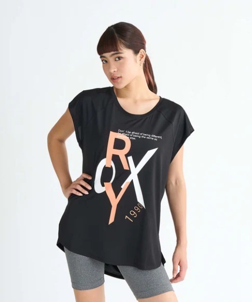 ROXY(ロキシー)の「ENJOY THE DIFFERENCE/ロキシー水陸両用半袖Tシャツ(Tシャツ/カットソー・レディース・カーキ/ブラック/ホワイト・SMALL/MEDIUM/LARGE)」の13枚目の写真