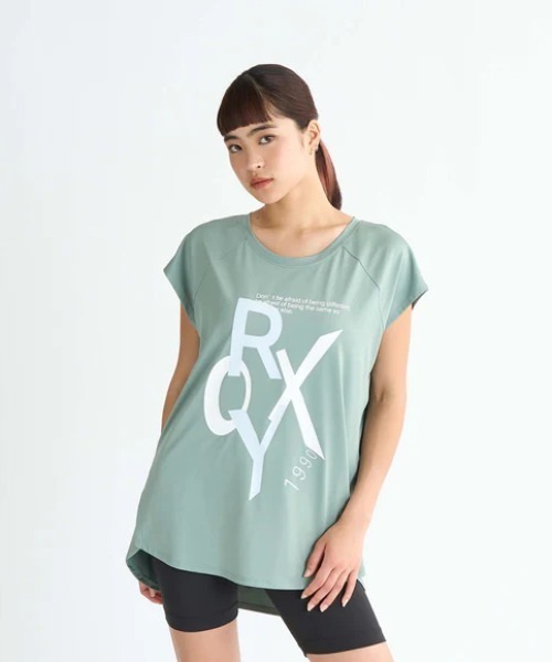 ROXY(ロキシー)の「ENJOY THE DIFFERENCE/ロキシー水陸両用半袖Tシャツ(Tシャツ/カットソー・レディース・カーキ/ブラック/ホワイト・SMALL/MEDIUM/LARGE)」の19枚目の写真