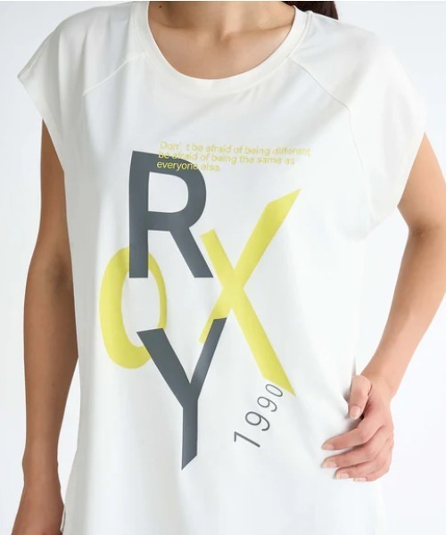 ROXY(ロキシー)の「ENJOY THE DIFFERENCE/ロキシー水陸両用半袖Tシャツ(Tシャツ/カットソー・レディース・カーキ/ブラック/ホワイト・SMALL/MEDIUM/LARGE)」の8枚目の写真