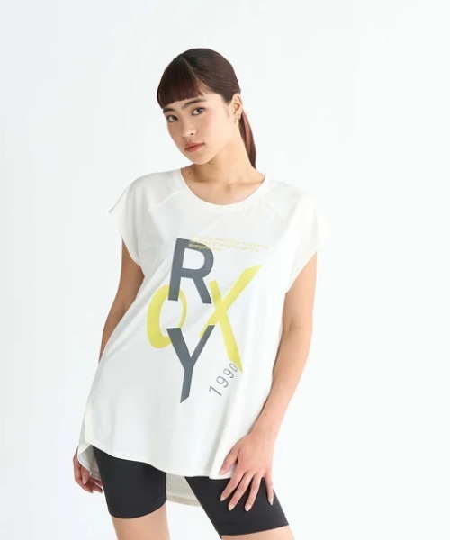 ROXY(ロキシー)の「ENJOY THE DIFFERENCE/ロキシー水陸両用半袖Tシャツ(Tシャツ/カットソー・レディース・カーキ/ブラック/ホワイト・SMALL/MEDIUM/LARGE)」の6枚目の写真