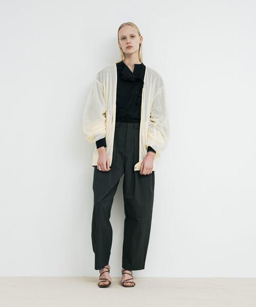 LAATO（ラート）の「organdy blouson（ブルゾン・レディース・オフホワイト/ブラック・FREE）」の22枚目の写真