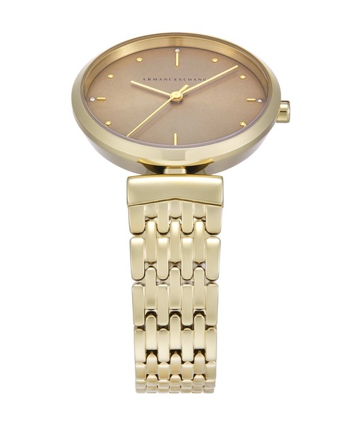 ARMANI EXCHANGE(アルマーニエクスチェンジ)の「アルマーニ・エクスチェンジ 腕時計 レディース アナログ ステンレス AX5916(アナログ腕時計・レディース・GOLD・FREE)」の2枚目の写真