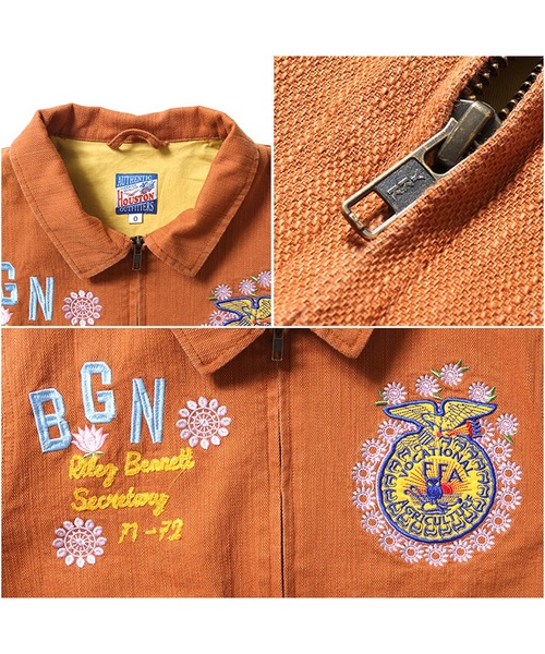 HOUSTON ヒューストン　FFAジャケット HOUSTON ヒューストン ジャケット メンズ レディース