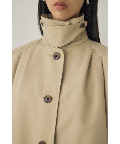 M_（エムアンダーバー）の「【M_】TRENCH コート（トレンチコート・レディース・ブラック/ライトベージュ・FREE）」の20枚目の写真