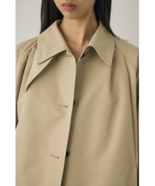 M_（エムアンダーバー）の「【M_】TRENCH コート（トレンチコート・レディース・ブラック/ライトベージュ・FREE）」の21枚目の写真