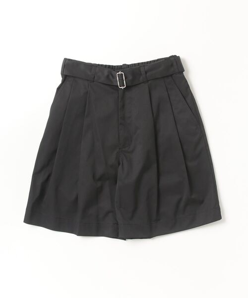 VOAAOV（ヴォアーブ）の「【VOAAOV】BIO TWILL Wide Short Pants（その他パンツ・メンズ・ライトブラウン/レッド/ブラック・1/0/2）」の2枚目の写真