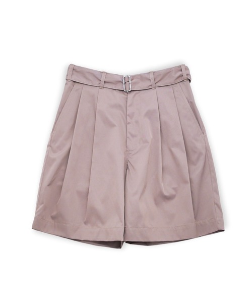 VOAAOV（ヴォアーブ）の「【VOAAOV】BIO TWILL Wide Short Pants（その他パンツ・メンズ・ライトブラウン/レッド/ブラック・1/0/2）」の8枚目の写真