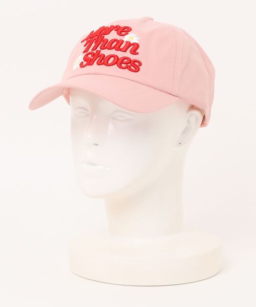 CONVERSE（コンバース）の「CONVERSE（コンバース） FLOWER LETTERED CAP/フラワーレタリングロゴ刺繍ツイルキャップ レディース メンズ ユニセックス（キャップ・レディース・ピンク/ブラック/アイボリー/ライトブルー/ベージュ・FREE）」の10枚目の写真