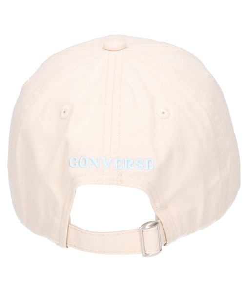 CONVERSE（コンバース）の「CONVERSE（コンバース） FLOWER LETTERED CAP/フラワーレタリングロゴ刺繍ツイルキャップ レディース メンズ ユニセックス（キャップ・レディース・ピンク/ブラック/アイボリー/ライトブルー/ベージュ・FREE）」の13枚目の写真