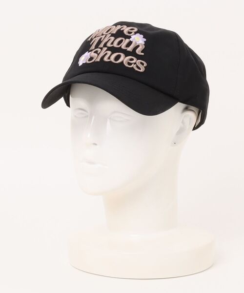 CONVERSE（コンバース）の「CONVERSE（コンバース） FLOWER LETTERED CAP/フラワーレタリングロゴ刺繍ツイルキャップ レディース メンズ ユニセックス（キャップ・レディース・ピンク/ブラック/アイボリー/ライトブルー/ベージュ・FREE）」の17枚目の写真