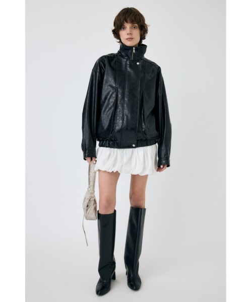 GLOSSY F/LEATHER ブルゾン（ブルゾン）｜MOUSSY（マウジー）の 