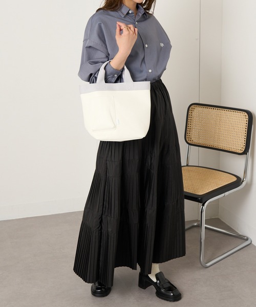 ROOTOTE（ルートート）の「【ROOTOTE】トートバッグ SN.DELI.クロレ-C（トートバッグ・レディース・ブラック/シルバー/ピンク/ホワイト/イエロー/ミント・FREE）」の18枚目の写真