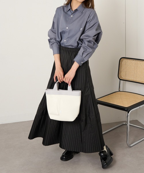 ROOTOTE（ルートート）の「【ROOTOTE】トートバッグ SN.DELI.クロレ-C（トートバッグ・レディース・ブラック/シルバー/ピンク/ホワイト/イエロー/ミント・FREE）」の19枚目の写真