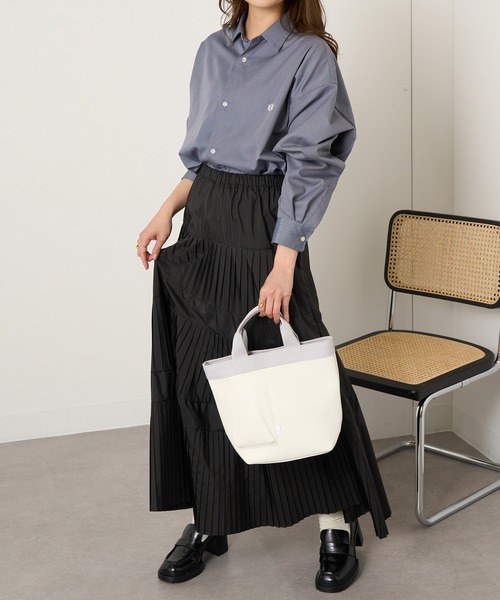 ROOTOTE（ルートート）の「【ROOTOTE】トートバッグ SN.DELI.クロレ-C（トートバッグ・レディース・ブラック/シルバー/ピンク/ホワイト/イエロー/ミント・FREE）」の20枚目の写真