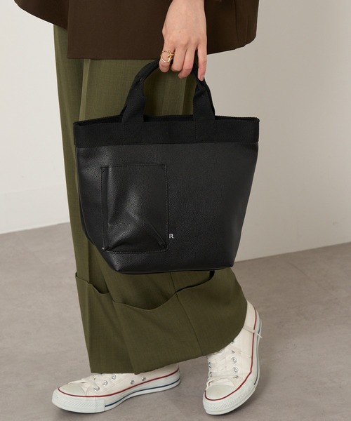 ROOTOTE（ルートート）の「【ROOTOTE】トートバッグ SN.DELI.クロレ-C（トートバッグ・レディース・ブラック/シルバー/ピンク/ホワイト/イエロー/ミント・FREE）」の9枚目の写真